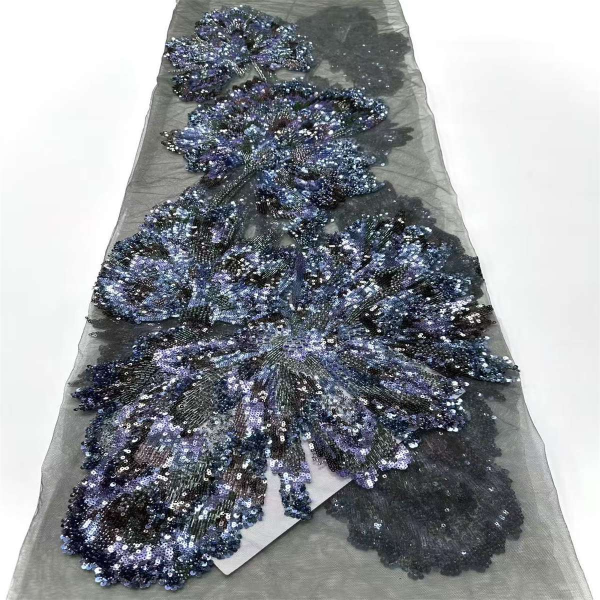 Beaded Tulle Fabric - 5 Yards | COD HN633