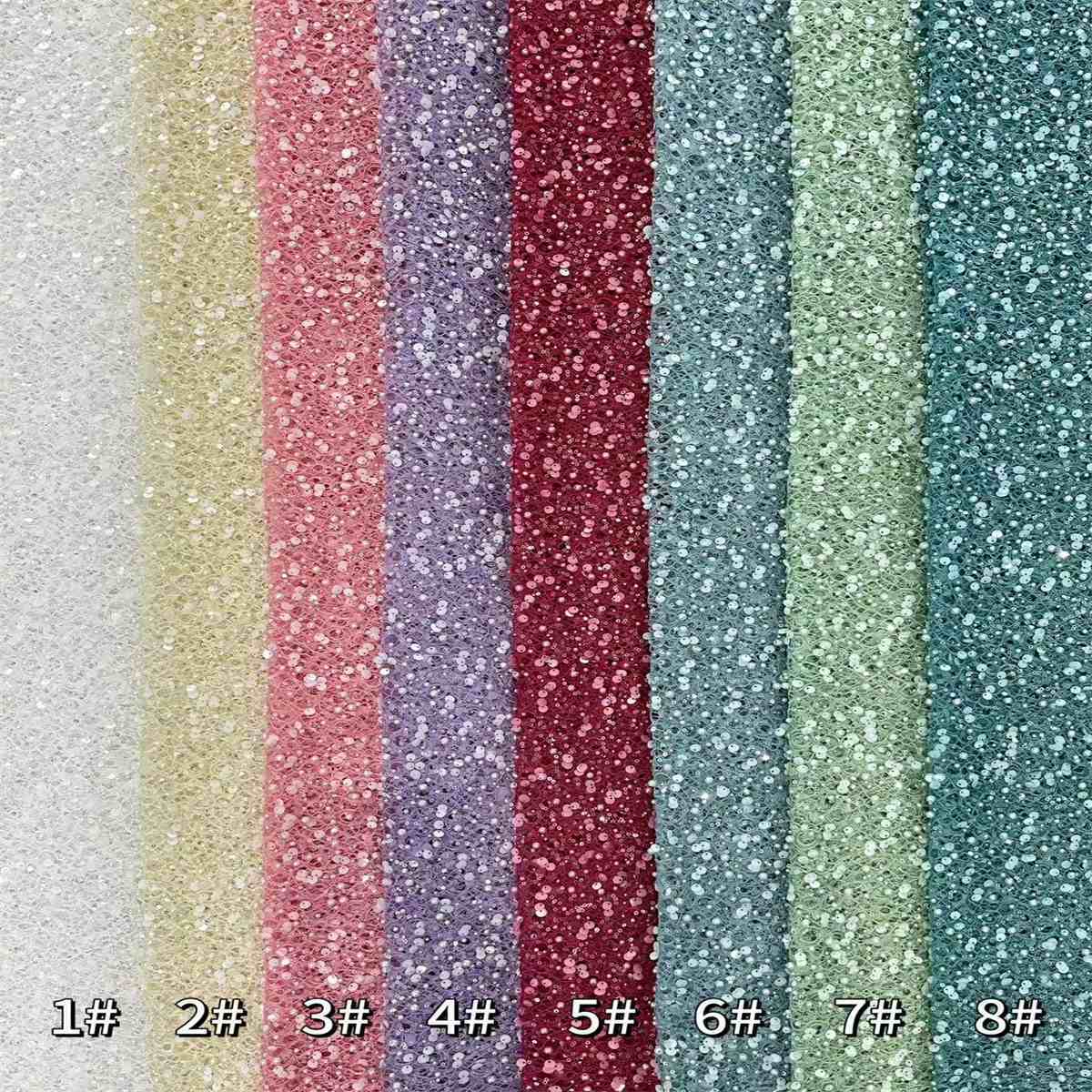 Beaded Lace Fabric - 5 Yards | COD HN044