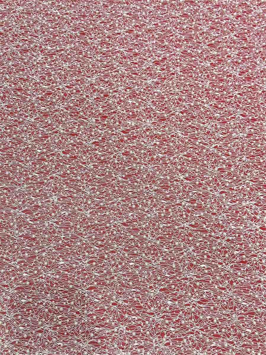 Beaded Lace Fabric - 5 Yards | COD HN123