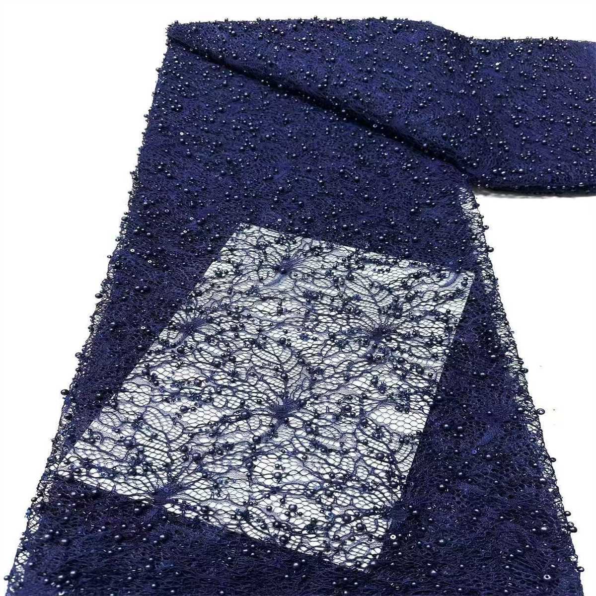 Beaded Lace Fabric - 5 Yards | COD HN584
