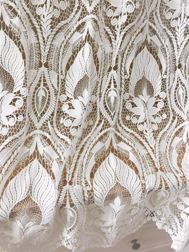 Bridal Lace Fabric - 1 Yard - Guipure Wedding Lace Fabric | STL SX140