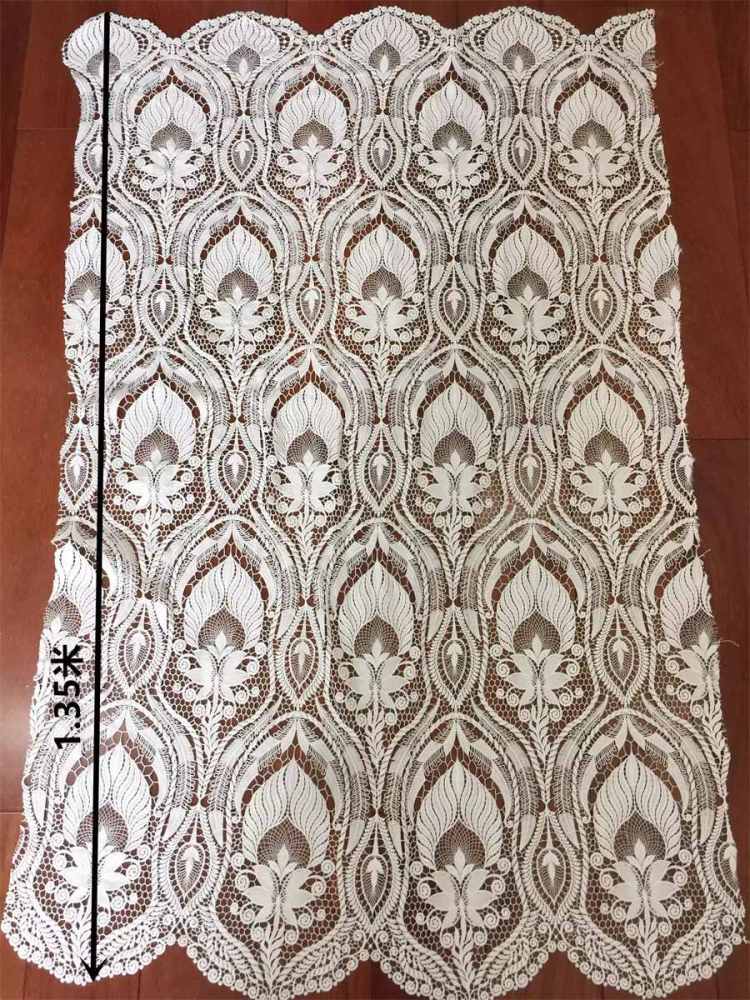 Bridal Lace Fabric - 1 Yard - Guipure Wedding Lace Fabric | STL SX140