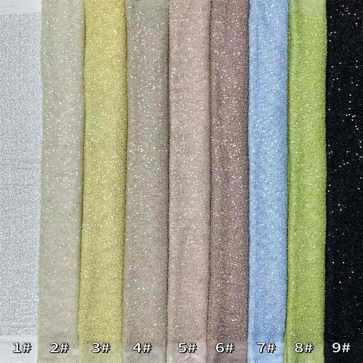 Beaded Tulle Fabric - 5 Yards | COD HN642