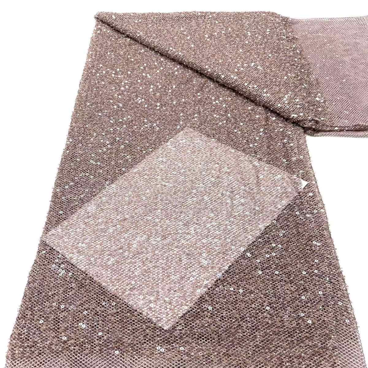 Beaded Tulle Fabric - 5 Yards | COD HN642