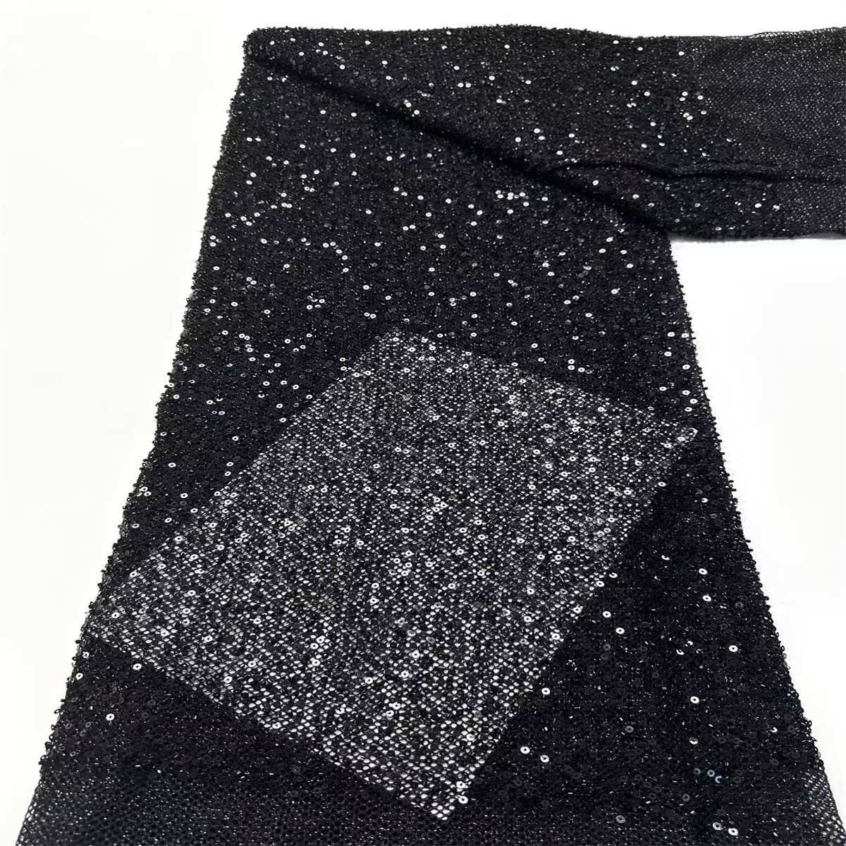 Beaded Tulle Fabric - 5 Yards | COD HN642