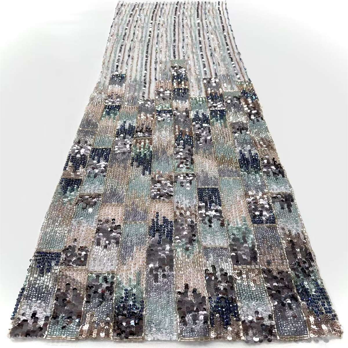 Beaded Tulle Fabric - 5 Yards | COD HN644