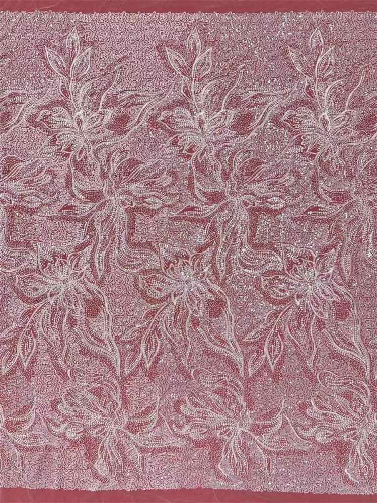 Beaded Tulle Fabric - 5 Yards | COD HN658