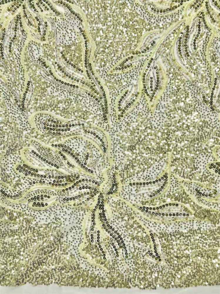 Beaded Tulle Fabric - 5 Yards | COD HN658