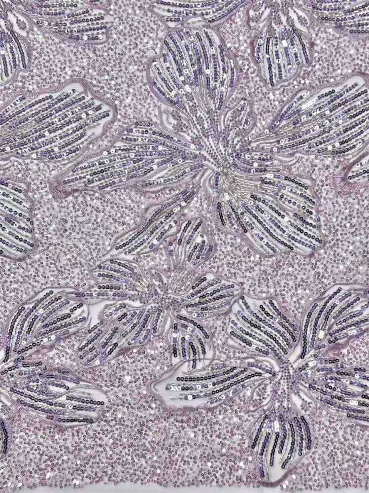 Beaded Tulle Fabric - 5 Yards | COD HN643