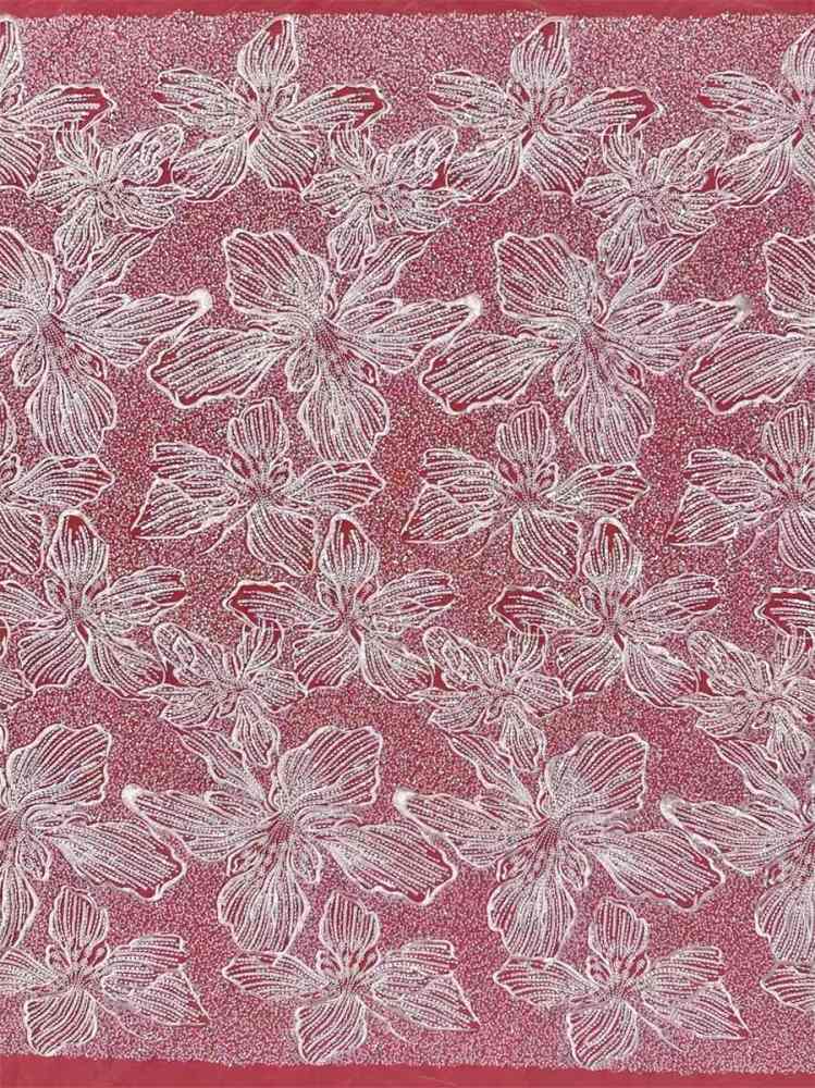 Beaded Tulle Fabric - 5 Yards | COD HN643