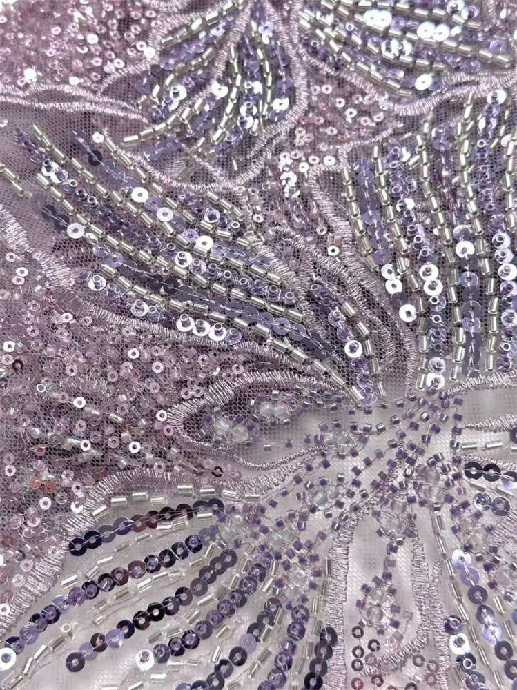 Beaded Tulle Fabric - 5 Yards | COD HN643