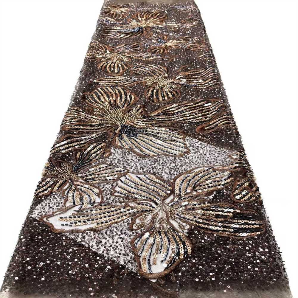Beaded Tulle Fabric - 5 Yards | COD HN643