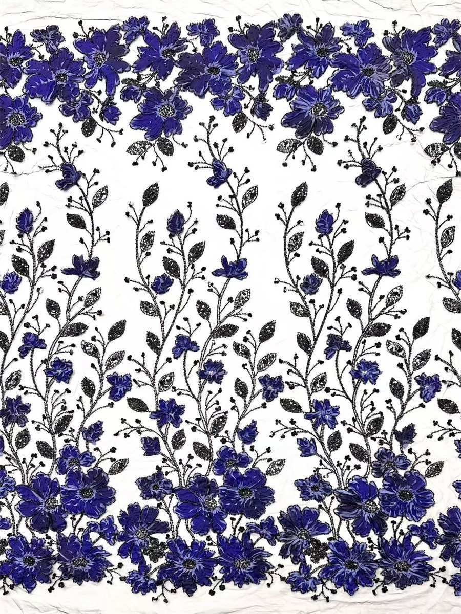Beaded Tulle Fabric - 5 Yards | COD HN679