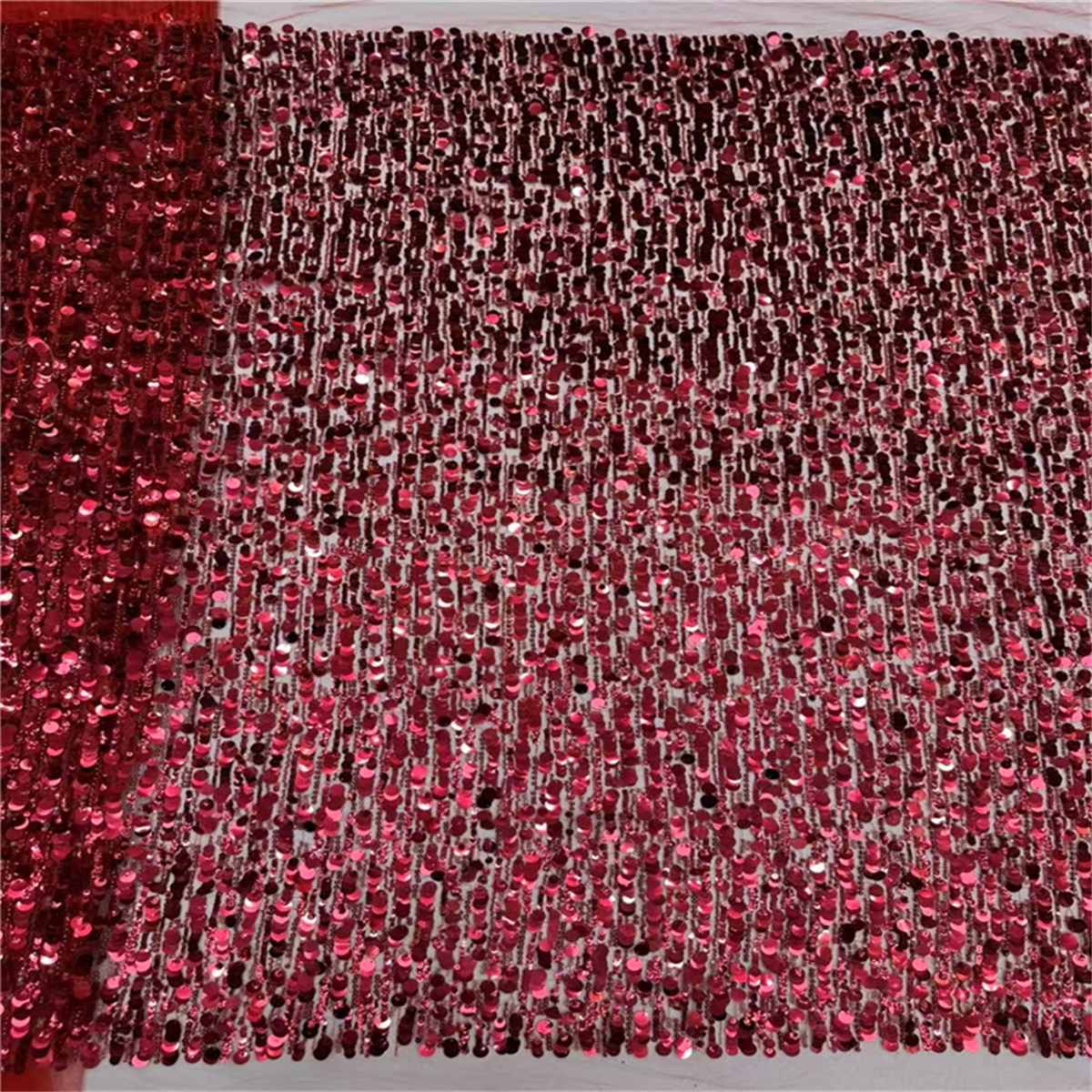Beaded Tulle Fabric - 5 Yards lil070