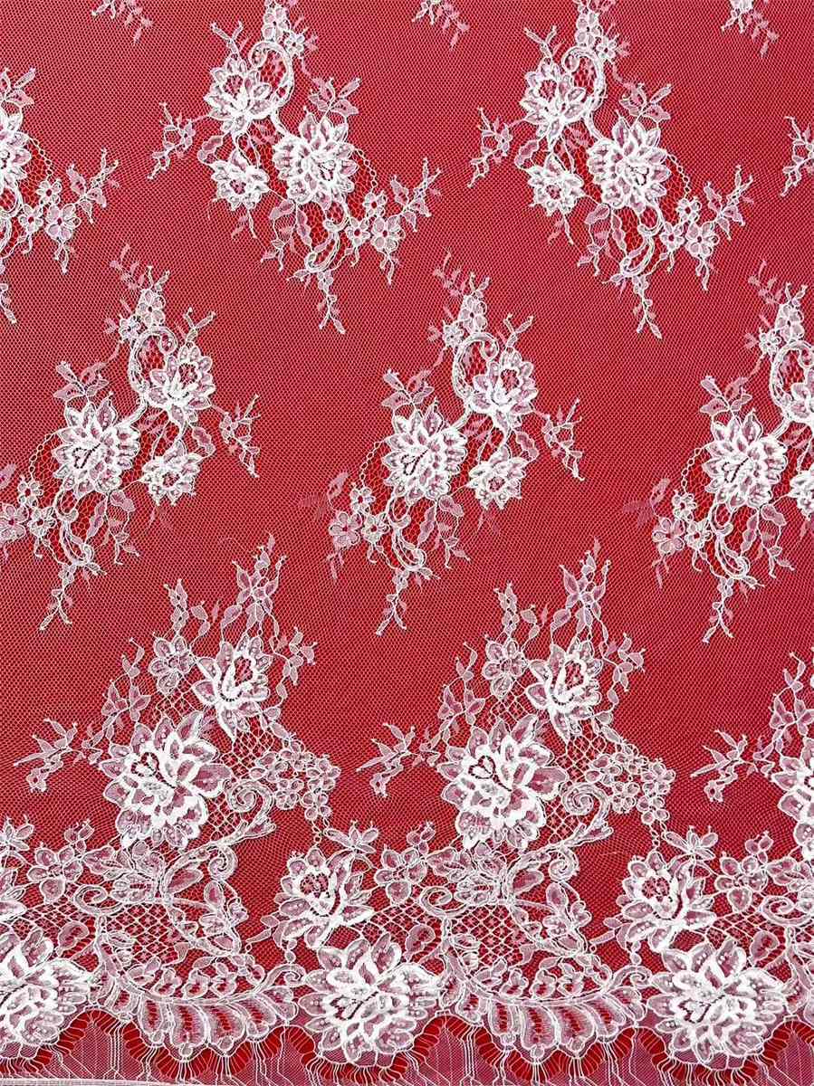 Beaded Tulle Fabric - 5 Yards | COD HN665
