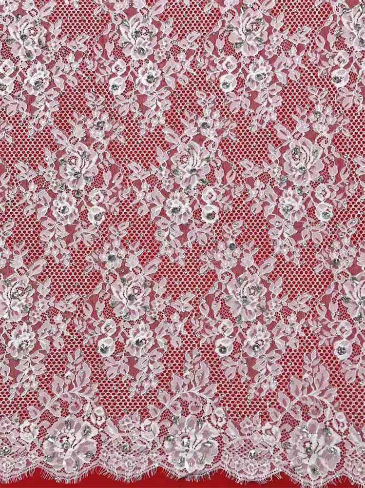 Beaded Tulle Fabric - 5 Yards | COD HN654