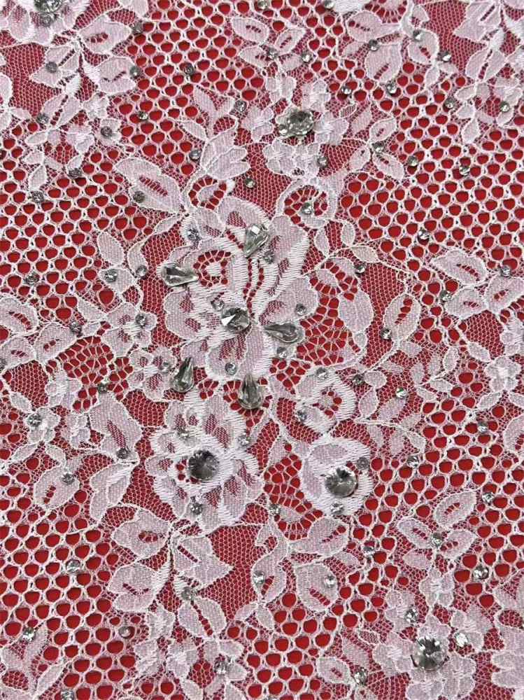 Beaded Tulle Fabric - 5 Yards | COD HN654