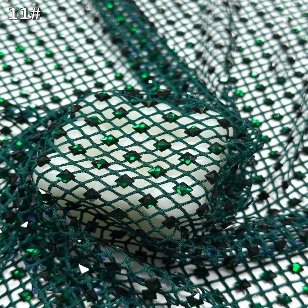 Beaded Tulle Fabric - 5 Yards | COD HN669