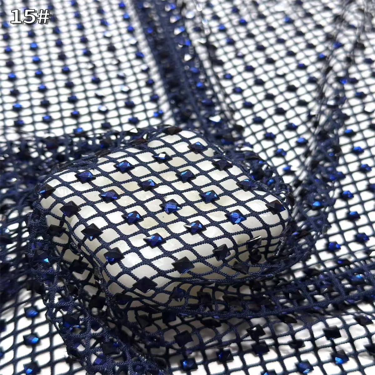 Beaded Tulle Fabric - 5 Yards | COD HN669