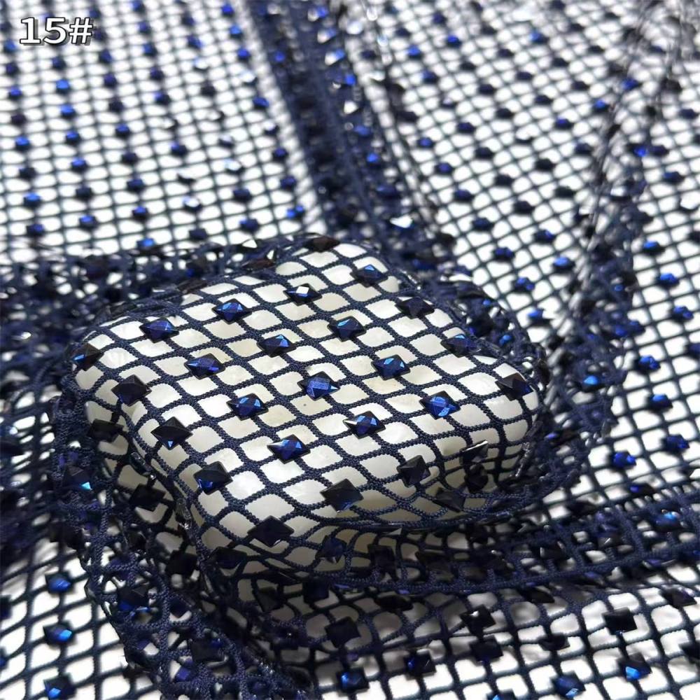 Beaded Tulle Fabric - 5 Yards | COD HN669
