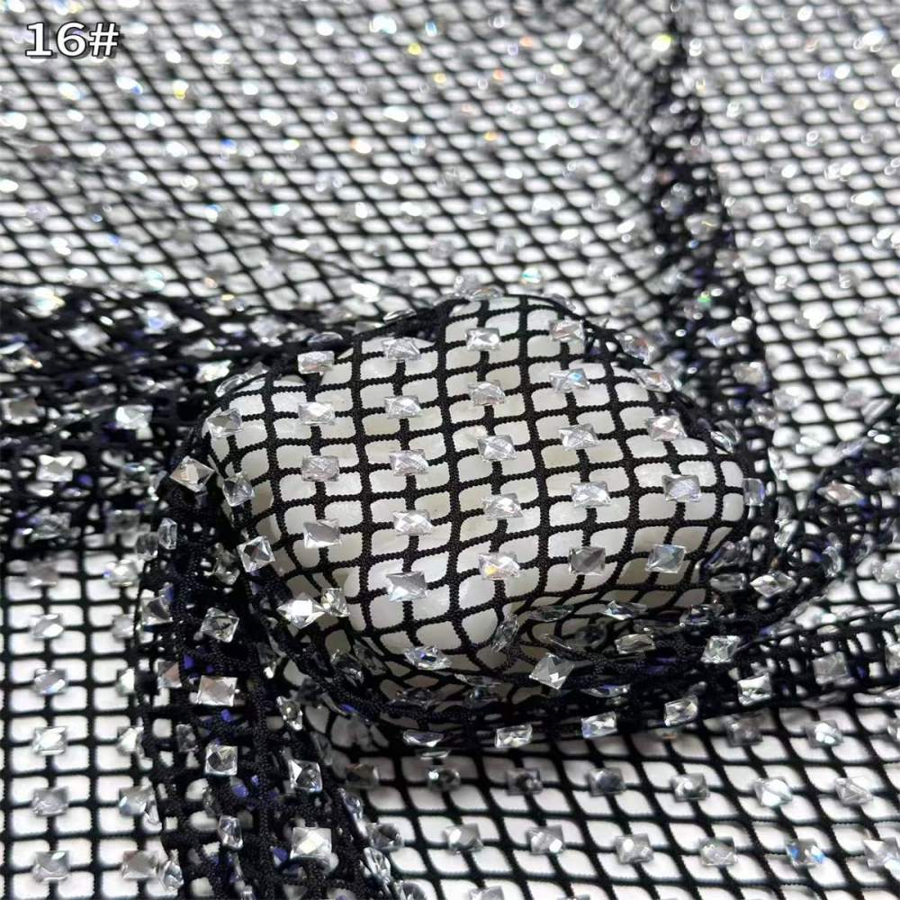 Beaded Tulle Fabric - 5 Yards | COD HN669