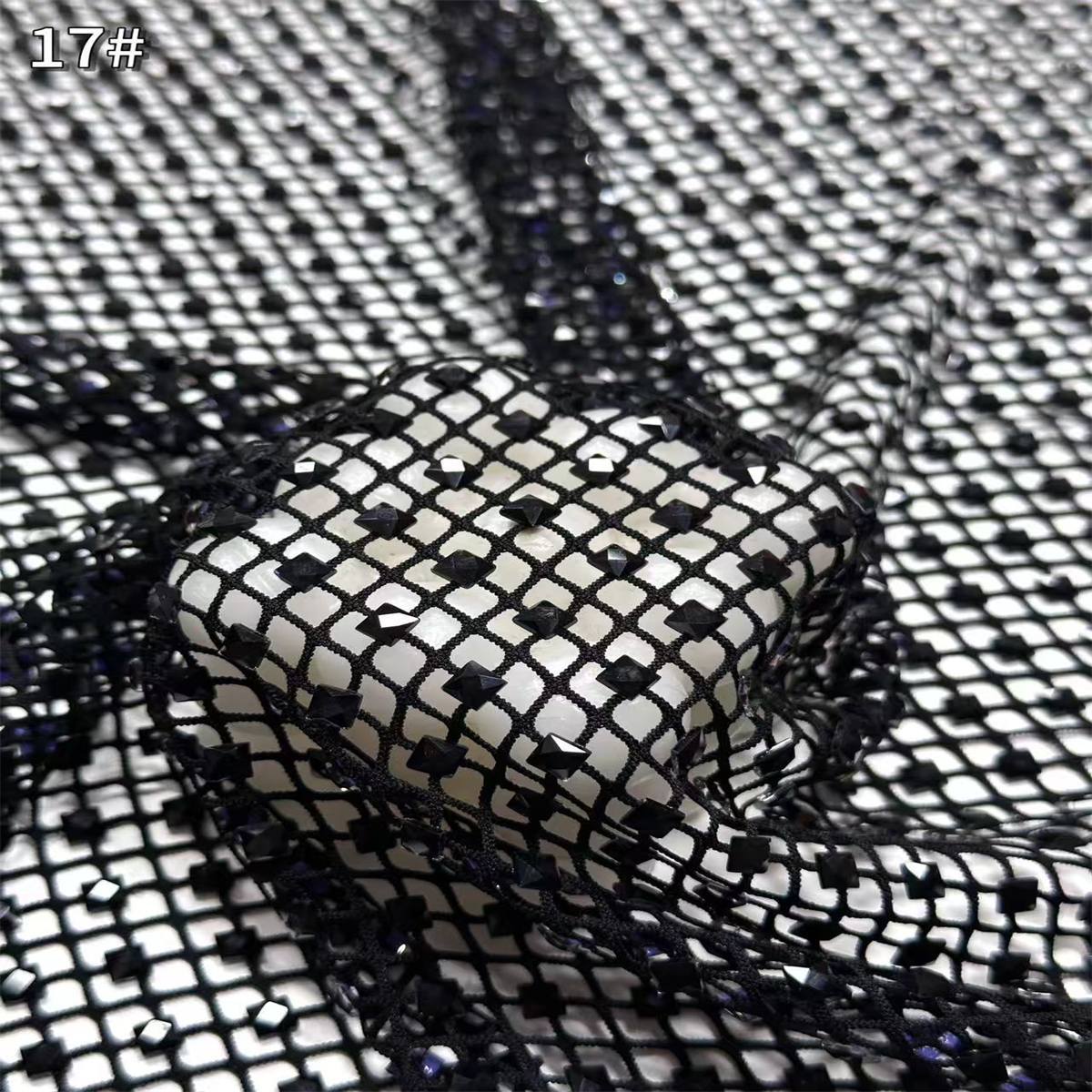 Beaded Tulle Fabric - 5 Yards | COD HN669