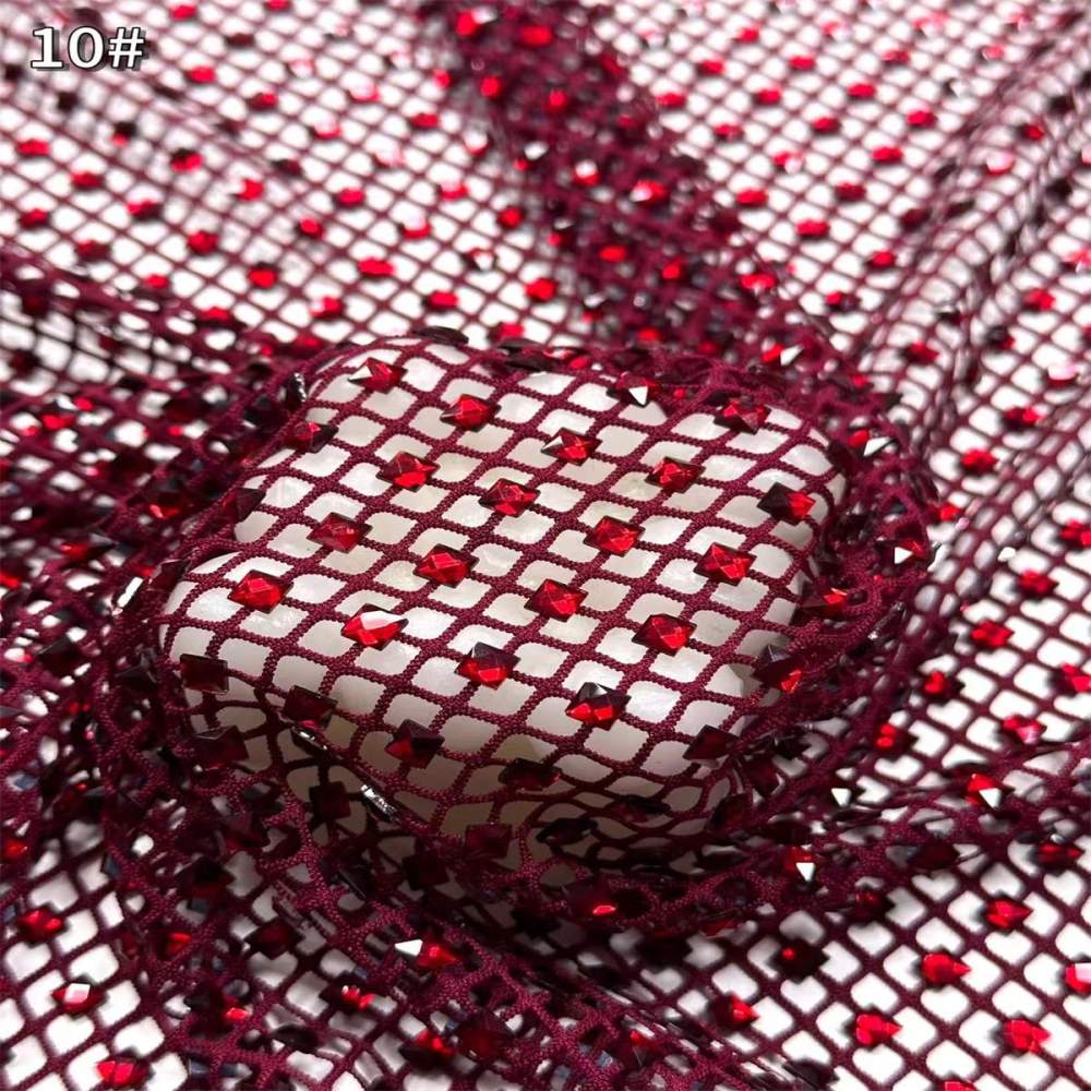 Beaded Tulle Fabric - 5 Yards | COD HN669