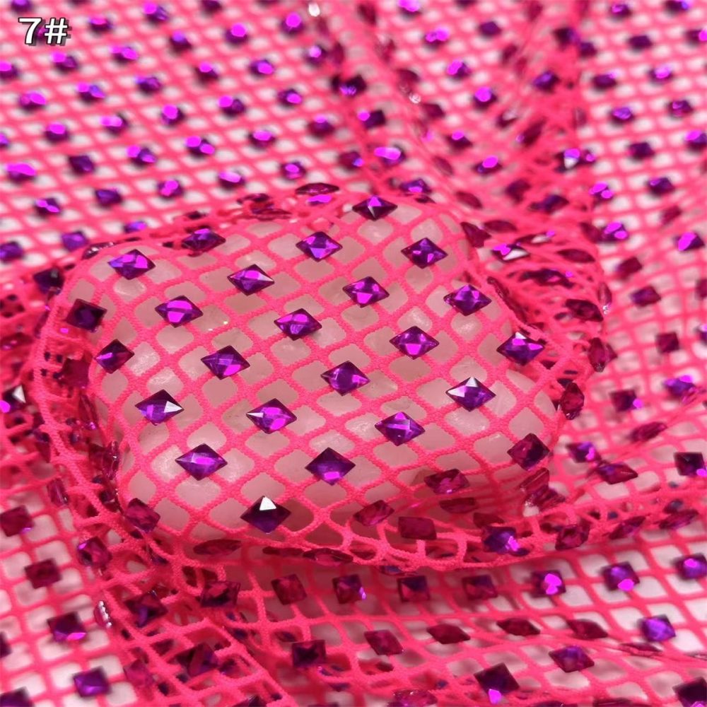 Beaded Tulle Fabric - 5 Yards | COD HN669