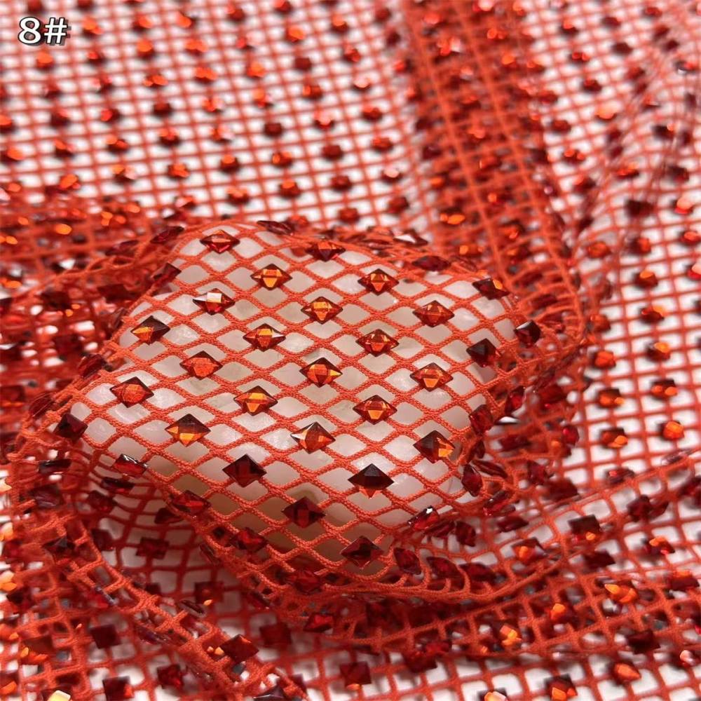 Beaded Tulle Fabric - 5 Yards | COD HN669
