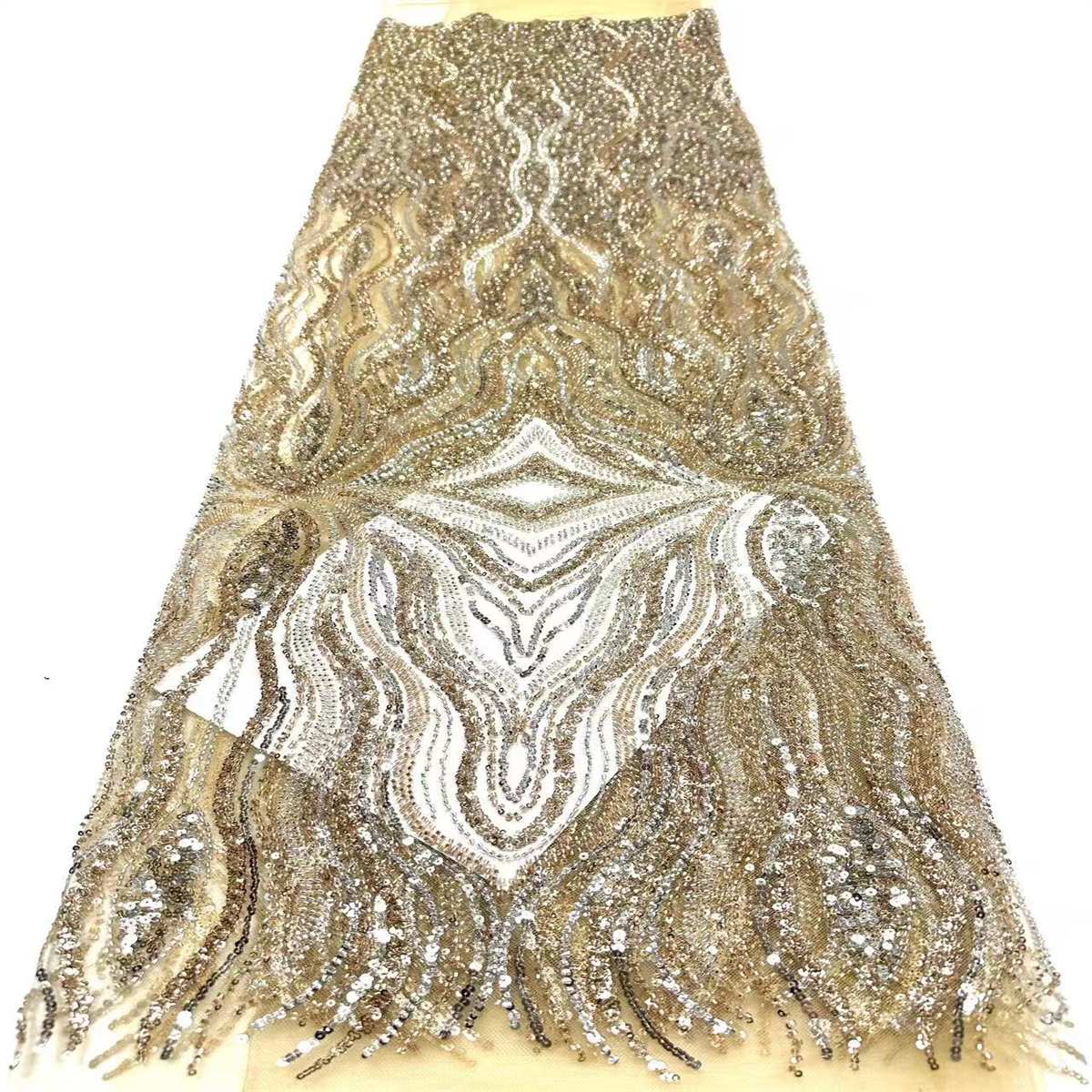 Beaded Tulle Fabric: A Must-Have for Statement Designs