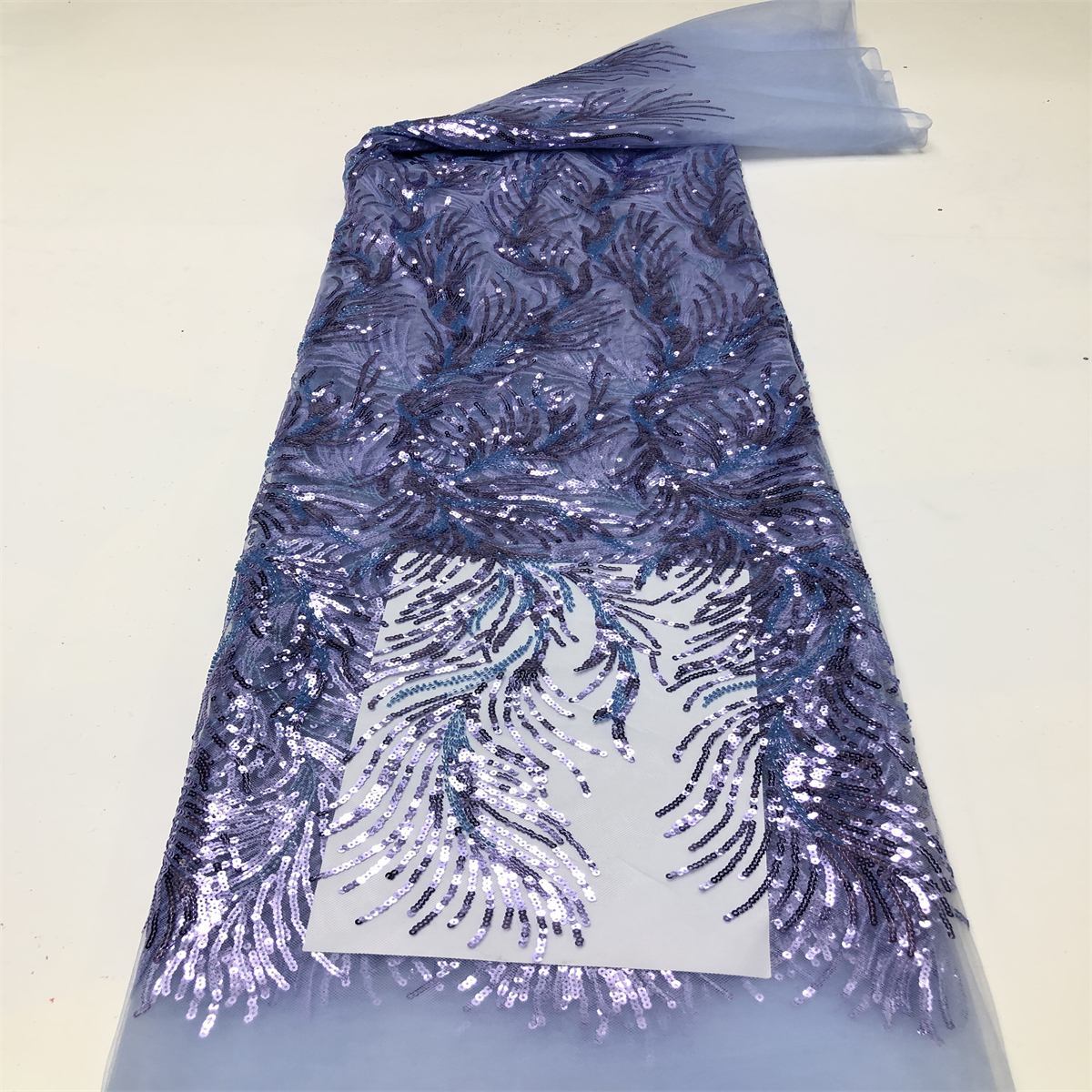 Beaded Tulle Fabric - 5 Yards | COD HN701