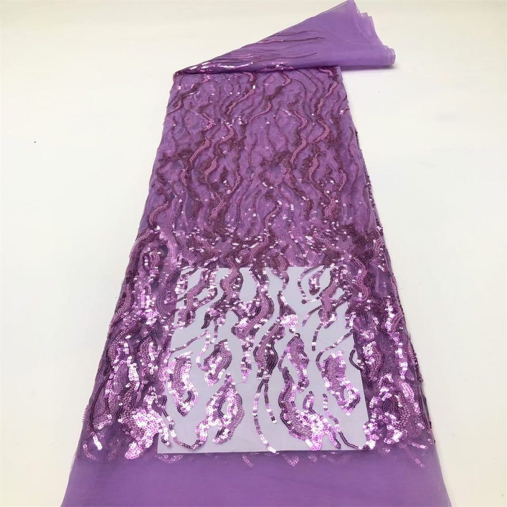 Beaded Tulle Fabric - 5 Yards | COD HN702