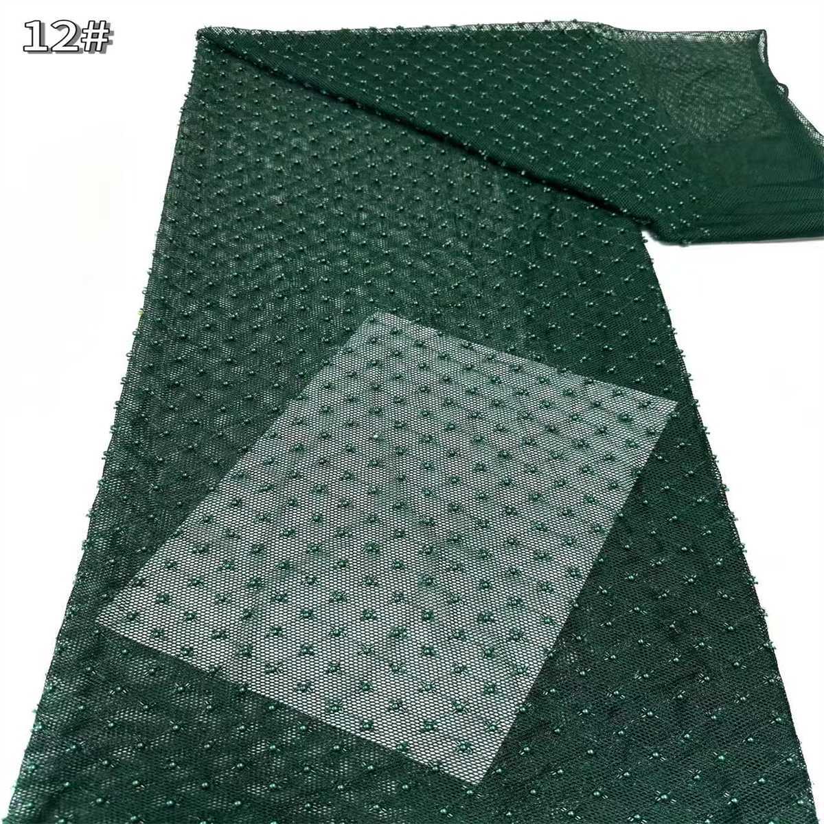 Beaded Tulle Fabric - 5 Yards | COD HN711