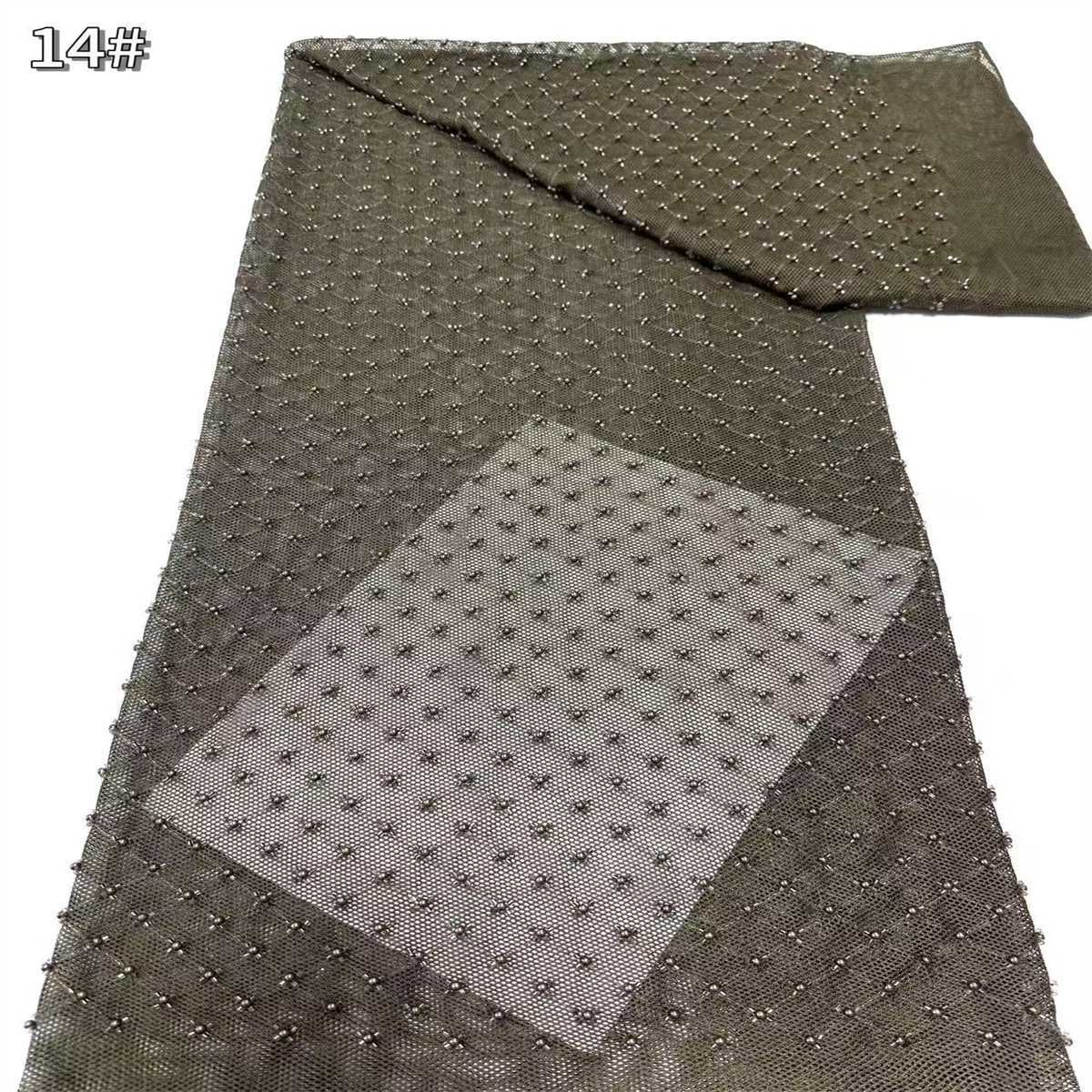 Beaded Tulle Fabric - 5 Yards | COD HN711