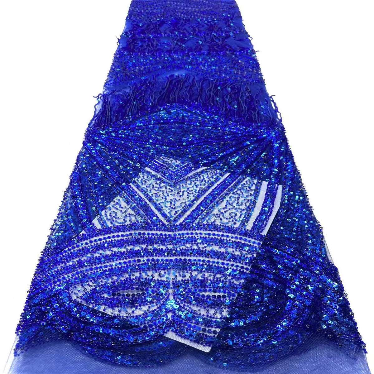 Beaded Tulle Fabric - 5 Yards | COD HN727
