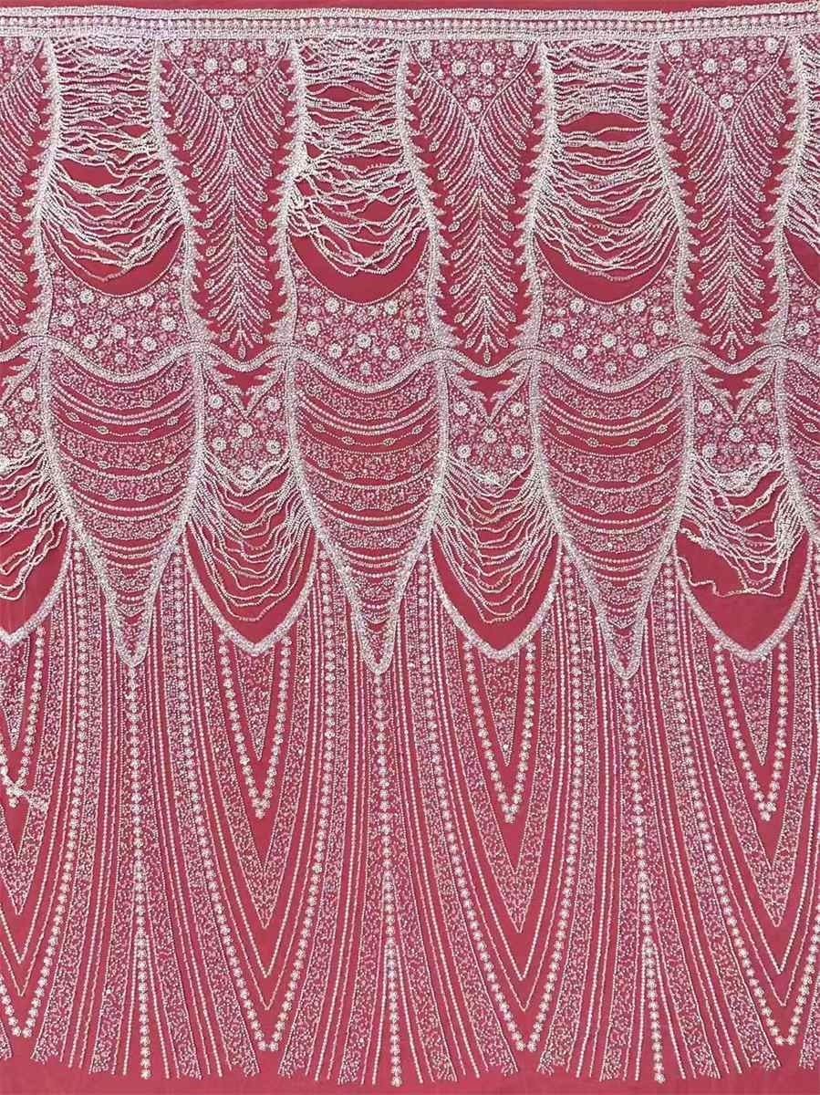 Beaded Tulle Fabric - 5 Yards | COD HN729