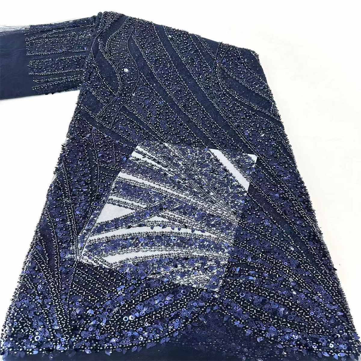 Beaded Tulle Fabric - 5 Yards | COD HN019