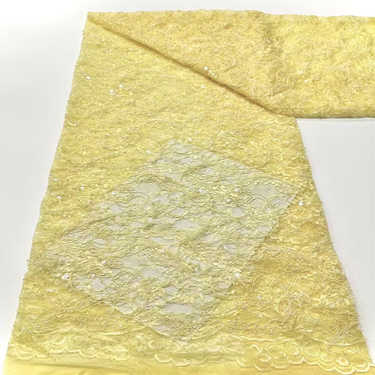 Beaded Tulle Fabric - 5 Yards | COD HN695