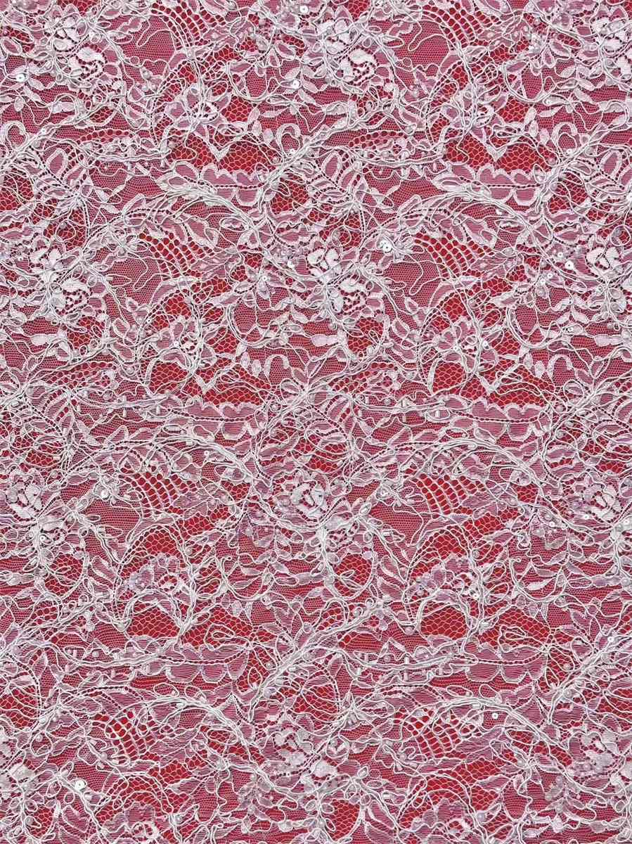 Beaded Tulle Fabric - 5 Yards | COD HN695