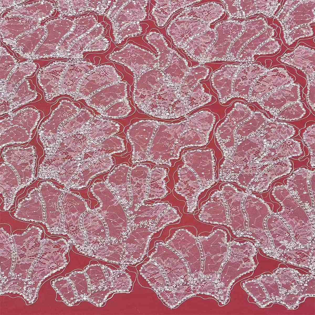 Beaded Tulle Fabric - 5 Yards | COD HN715