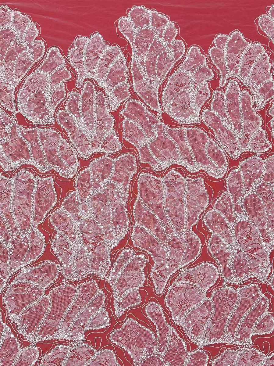 Beaded Tulle Fabric - 5 Yards | COD HN715