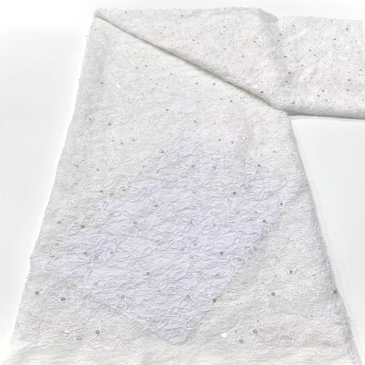 Beaded Tulle Fabric - 5 Yards | COD HN716