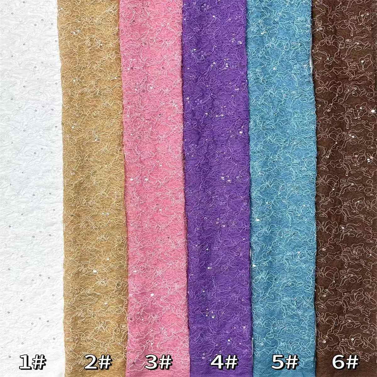 Beaded Tulle Fabric - 5 Yards | COD HN716