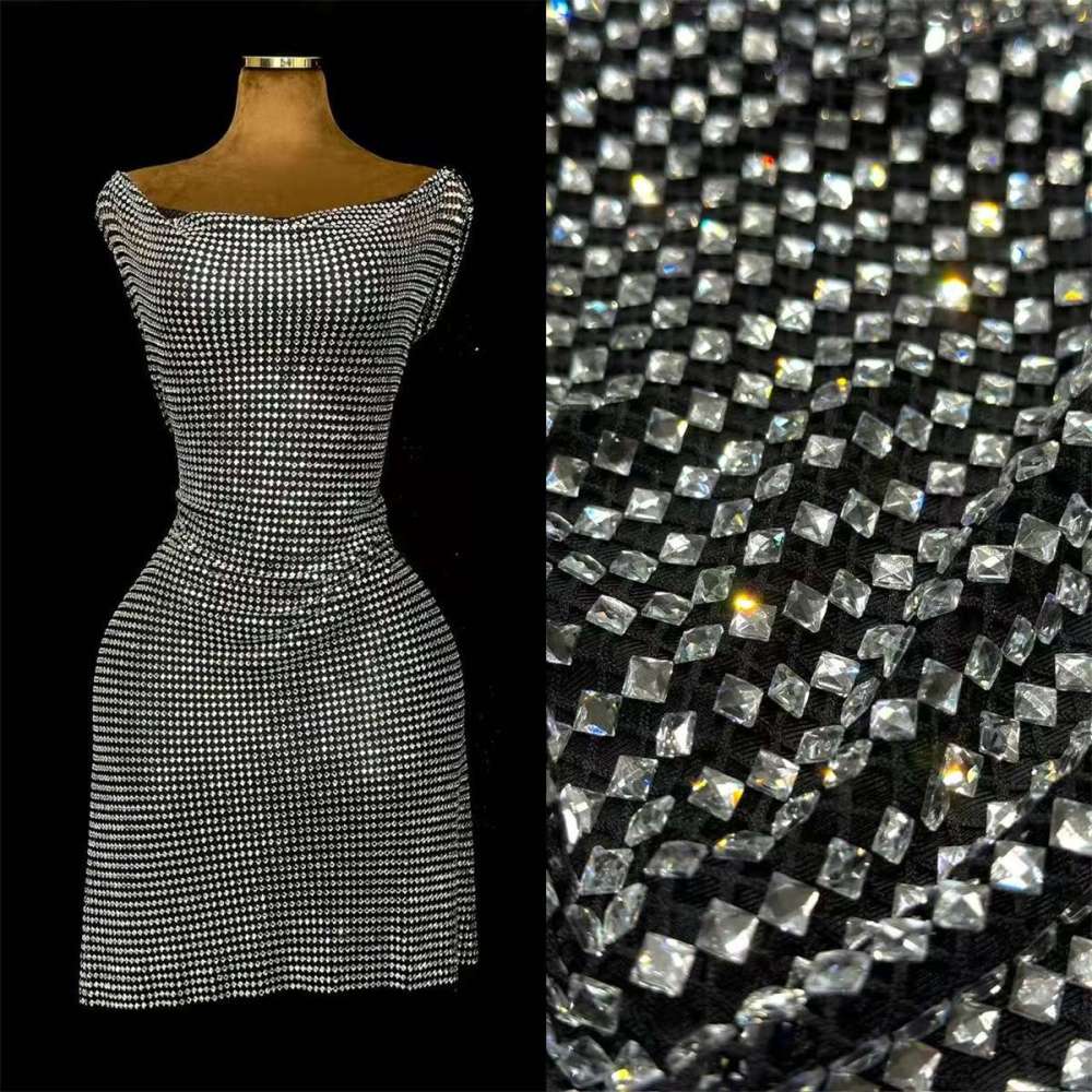 Beaded Tulle Fabric - 5 Yards | COD HN761