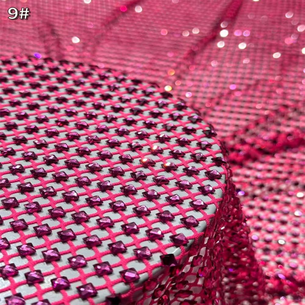 Beaded Tulle Fabric - 5 Yards | COD HN761