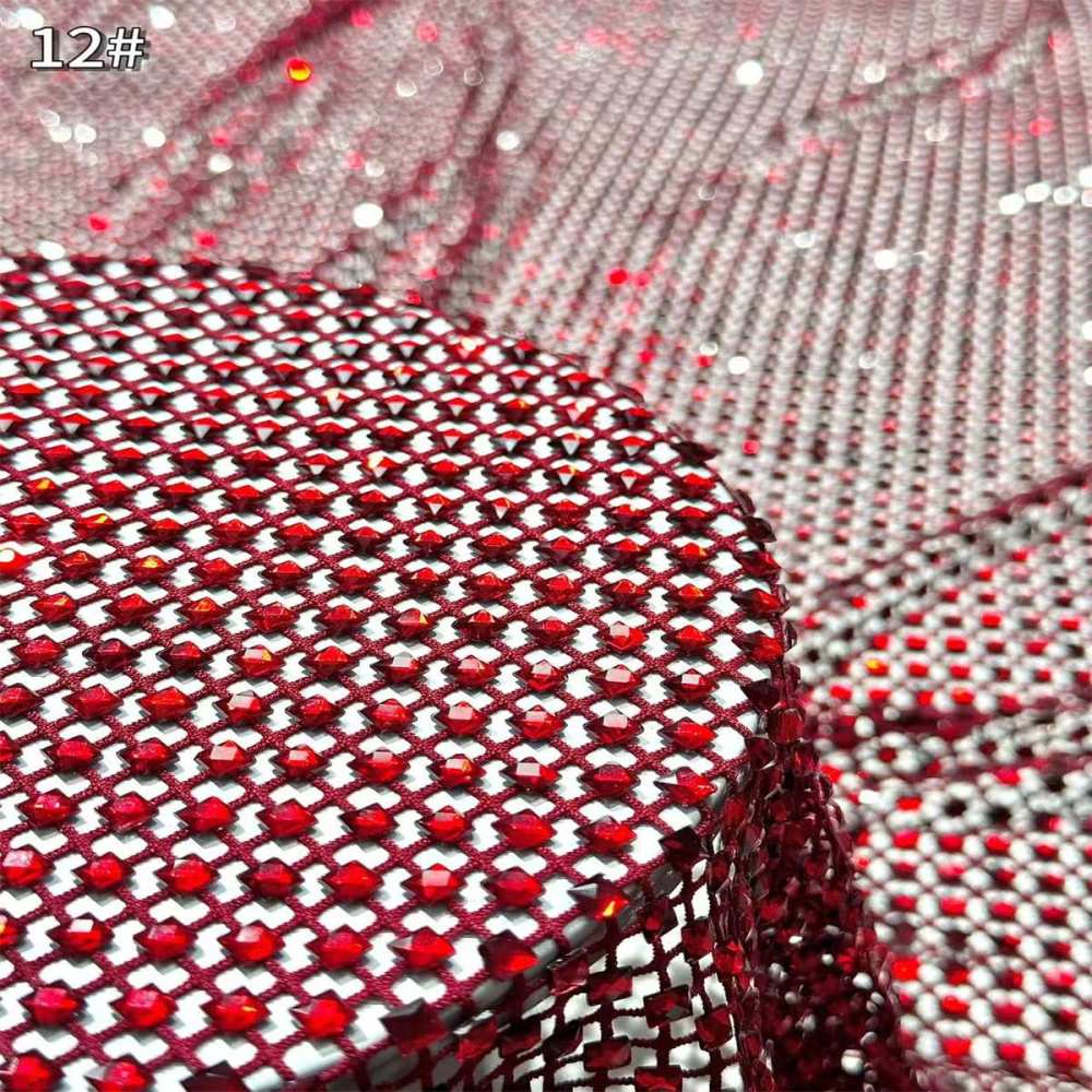 Beaded Tulle Fabric - 5 Yards | COD HN761