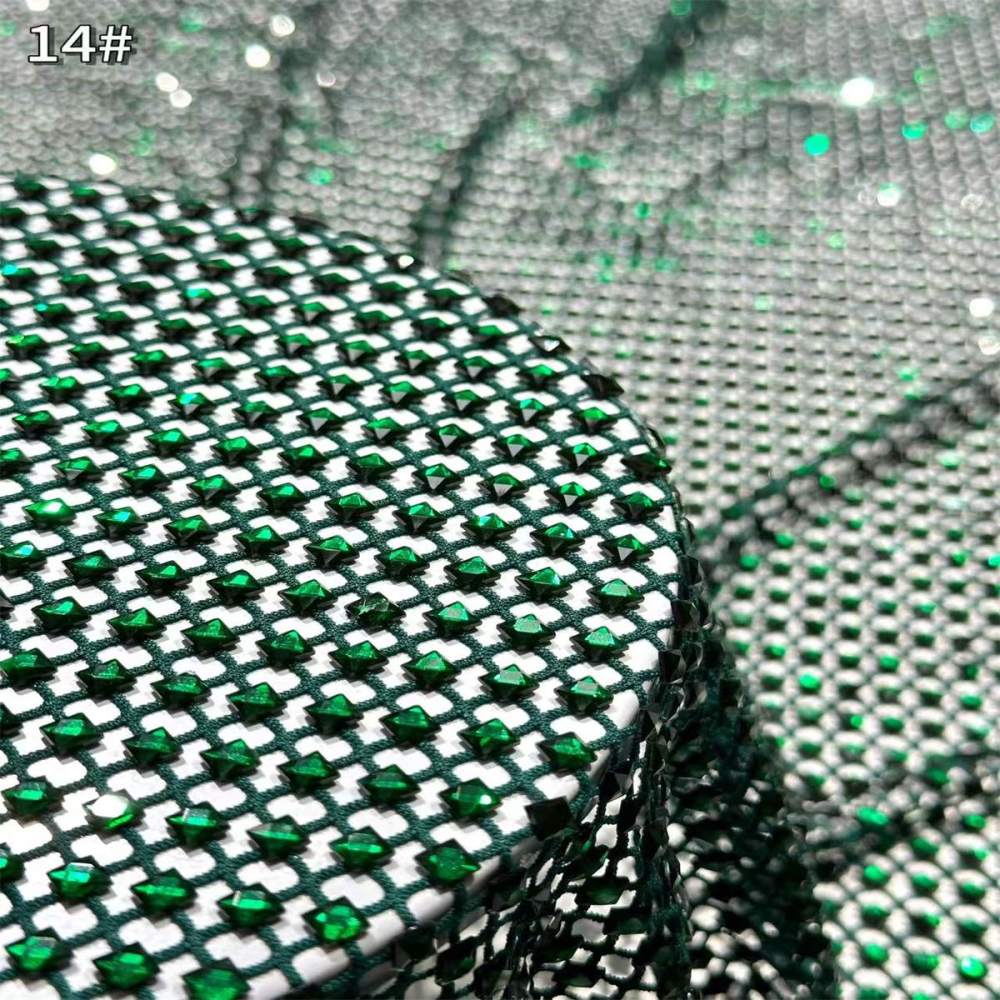 Beaded Tulle Fabric - 5 Yards | COD HN761