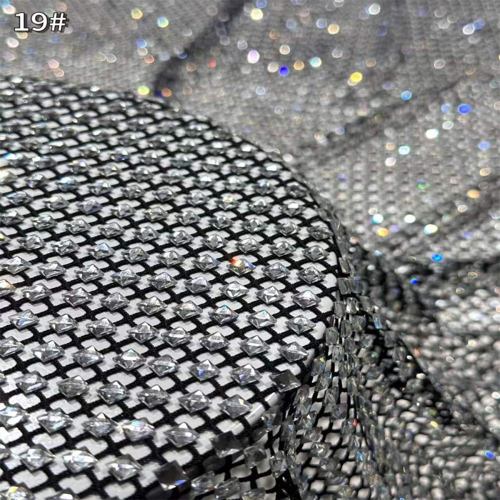 Beaded Tulle Fabric - 5 Yards | COD HN761