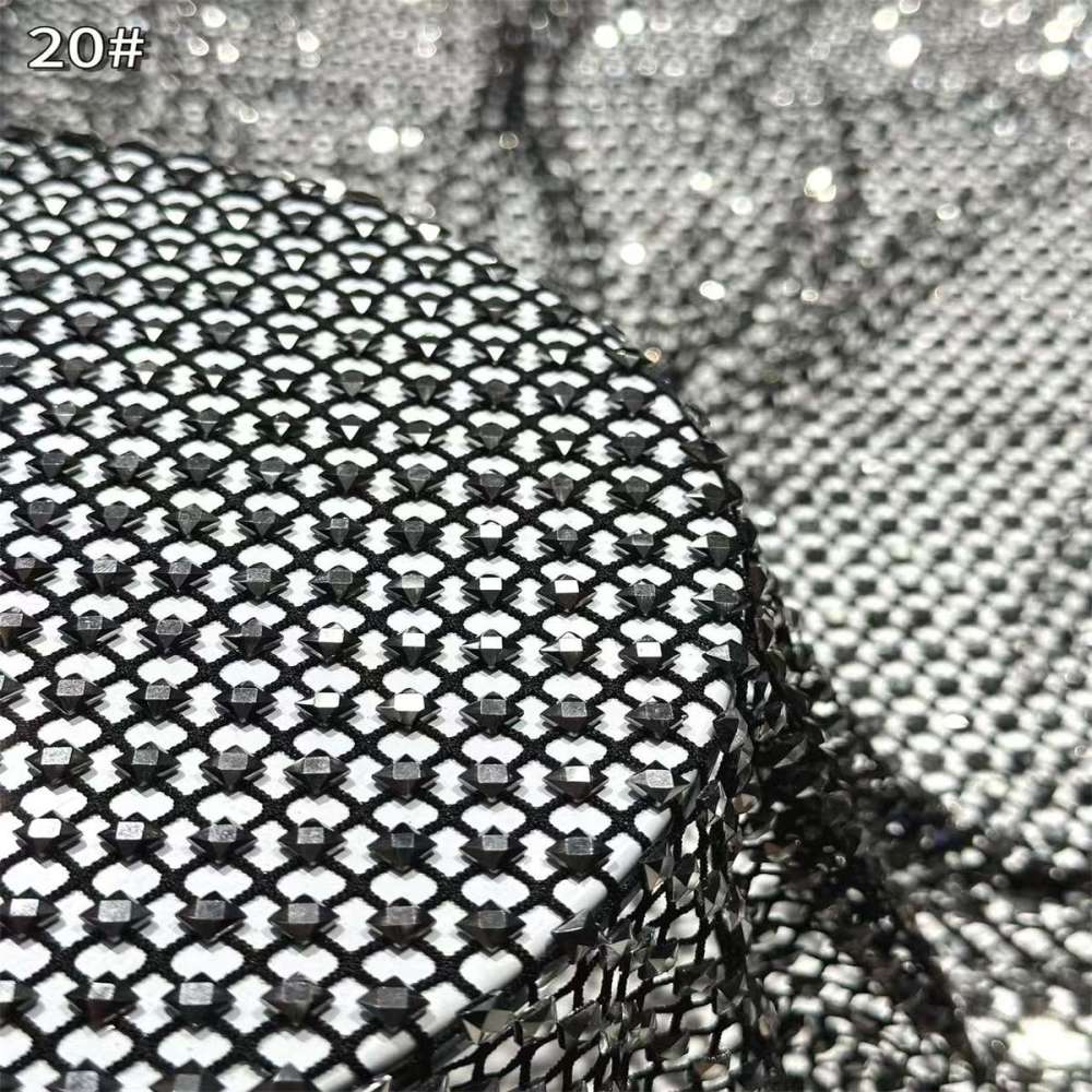 Beaded Tulle Fabric - 5 Yards | COD HN761