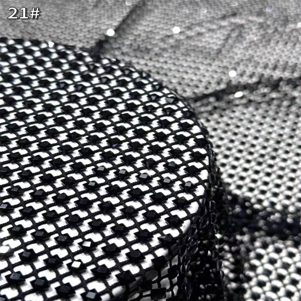 Beaded Tulle Fabric - 5 Yards | COD HN761